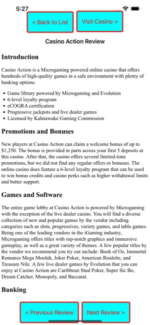 Minotaurus Slot Casino -Sites
