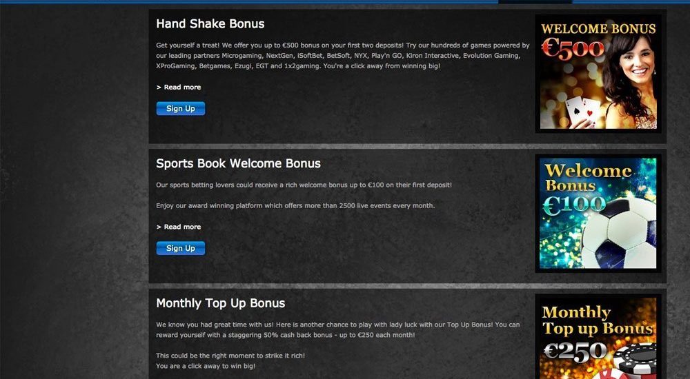 Eurogrand 25 free spins no deposit