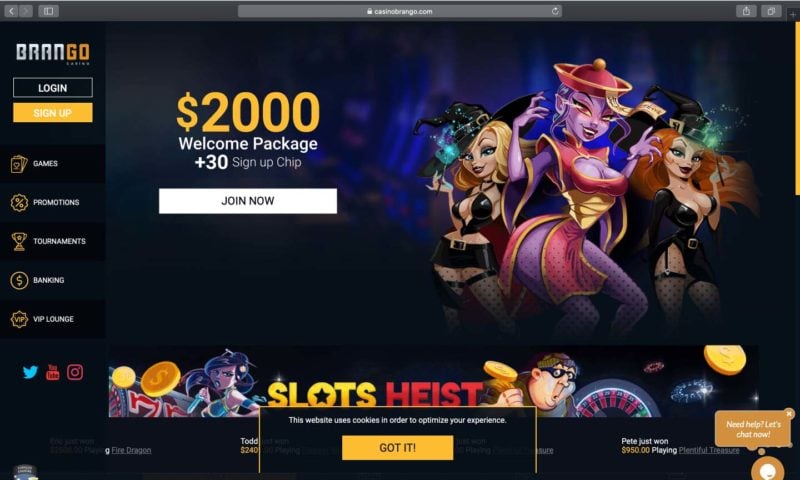 no deposit bonus 2020 usa