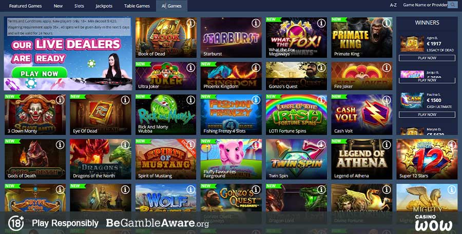 casino app windows
