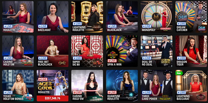 casino live app